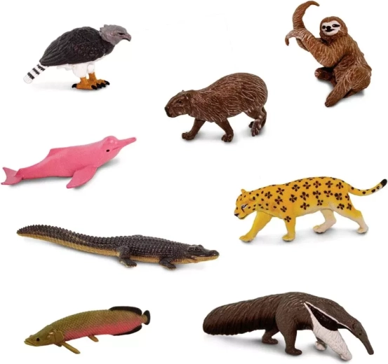 8 realistische Figuren aus Südamerika