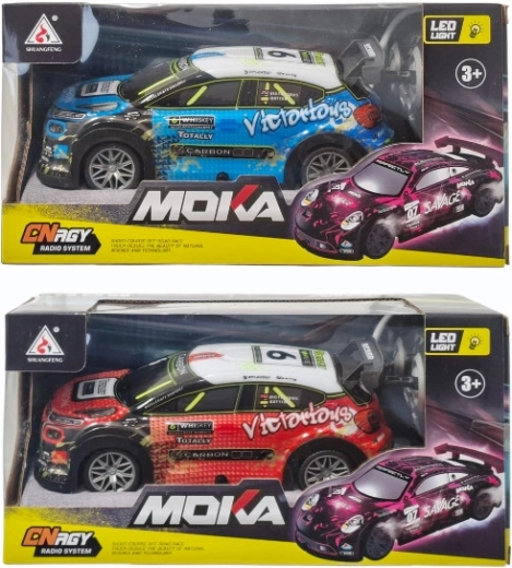 RC-Auto mit beleuchteter Karosserie