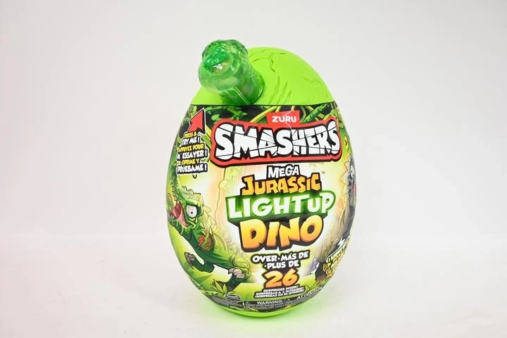 Zuru Smashers Jurassic leuchtender Dinosaurier im riesigen Ei
