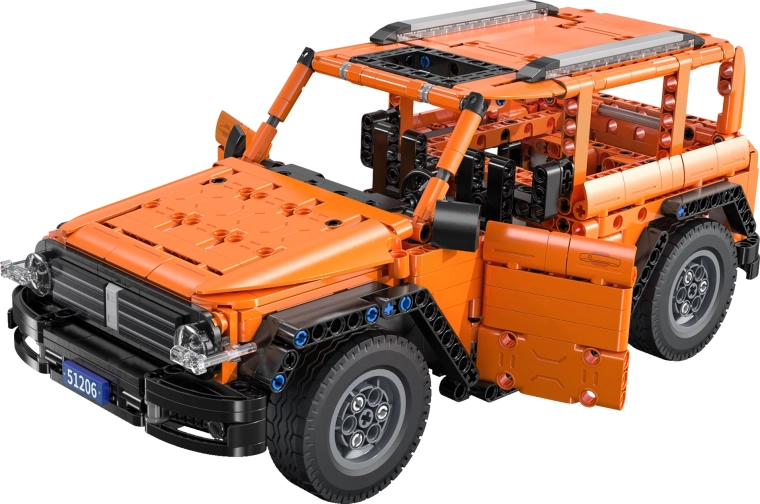 Realistische Konstruktion und Gummireifen