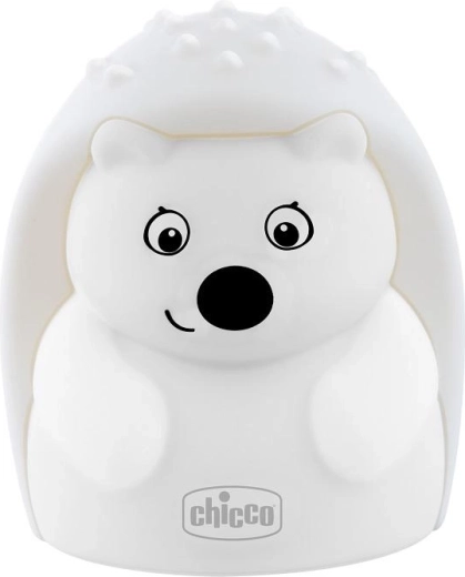 Chicco Nachtlicht Sweet Lights – Igel, aufladbar und tragbar