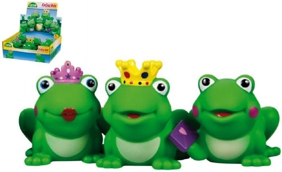 Gummifrosch für die Badewanne