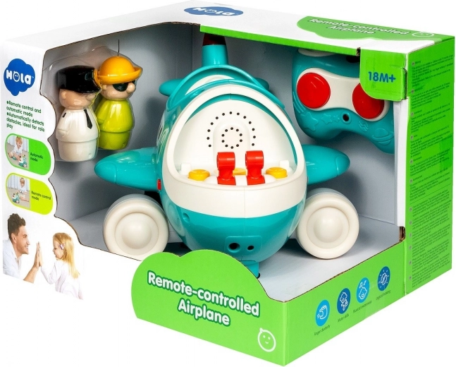 HOLA RC-Kinderflugzeug mit Licht und Sound