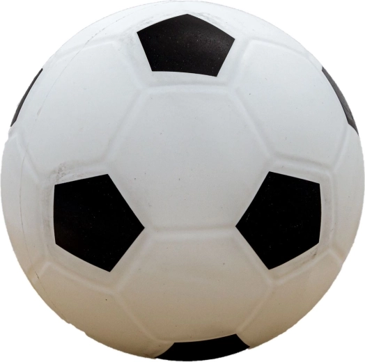 Ball und Pumpe im Lieferumfang