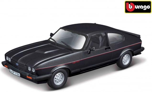 Bburago Ford Capri 1982 schwarz