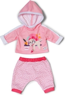 Rosa Jogginganzug für BABY born Puppen 43 cm