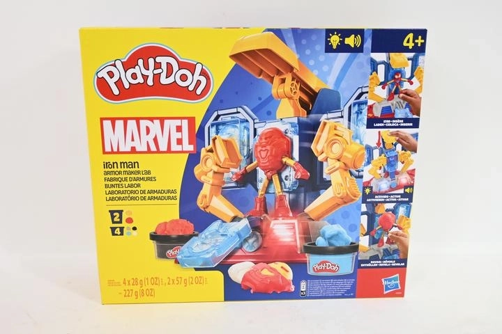 Play-Doh Knetset mit Iron Man Rüstungs-Labor (Marvel)