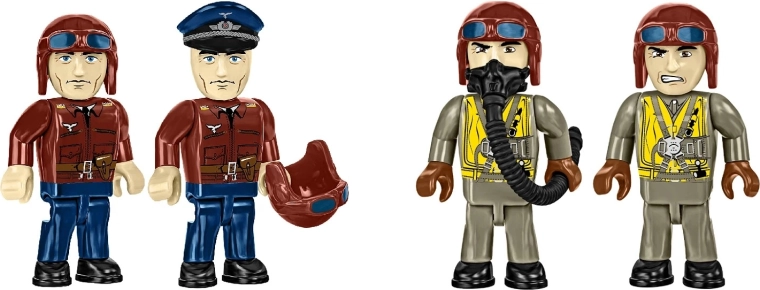 Pilotenfiguren für Szenen und Ausstellung