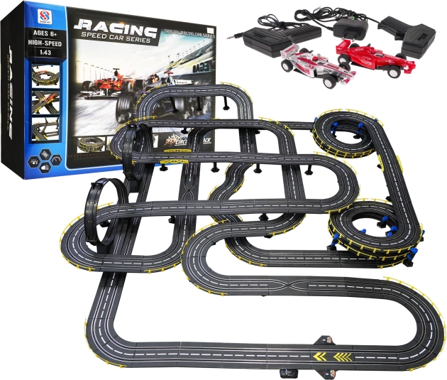 Mega-Rennbahn Crazy Loop 1:43