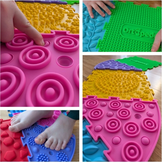 Ortopedek sensorische orthopädische Matten für Kinder, 9 Stk.