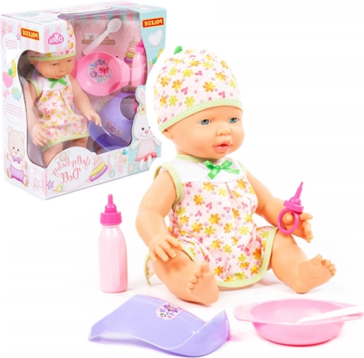 Puppe Jolly mit Zubehör 35 cm