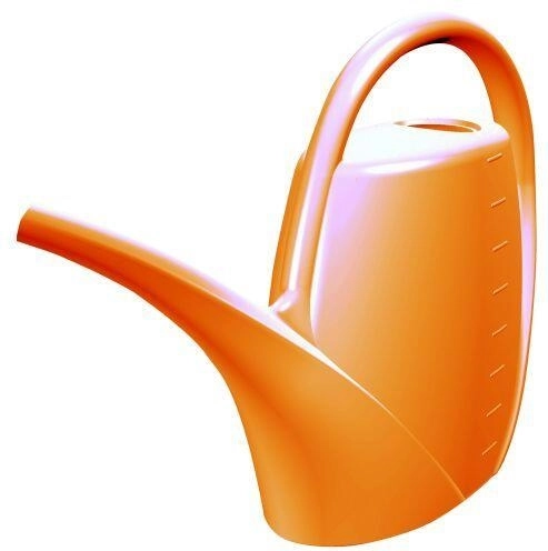 Plastische Gießkanne 1,7 l orange