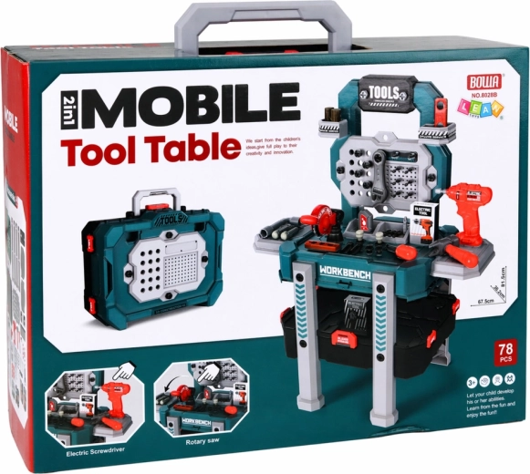 Werkbank und Koffer 2-in-1