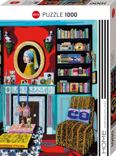 Heye Puzzle Zimmer mit Vermeer, 1.000 Teile