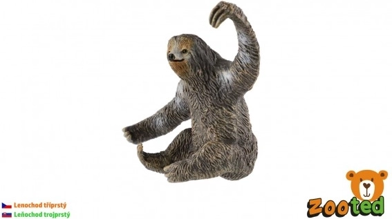 Dreifingriger Faultier aus Kunststoff