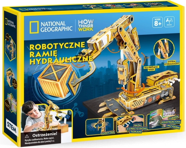 3D-Puzzle Hydraulischer Roboterarm