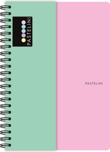 Ringbuch A4 PASTELINI roségrün