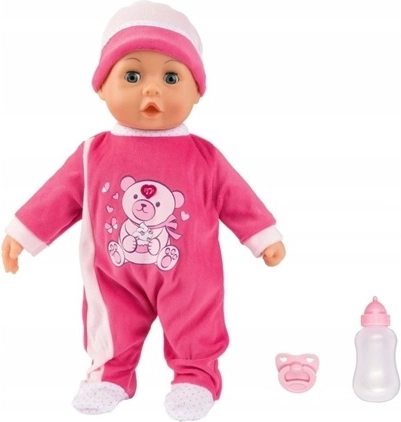 Interaktive Puppe Bayer Bobas – erste Wörter, 38 cm