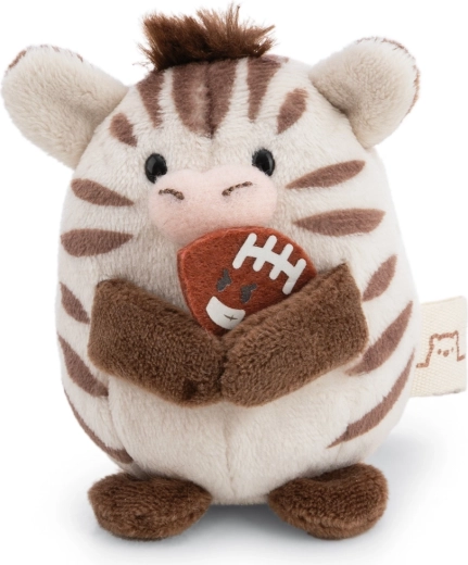 Kuscheliges Zebra Stripey für die Handfläche