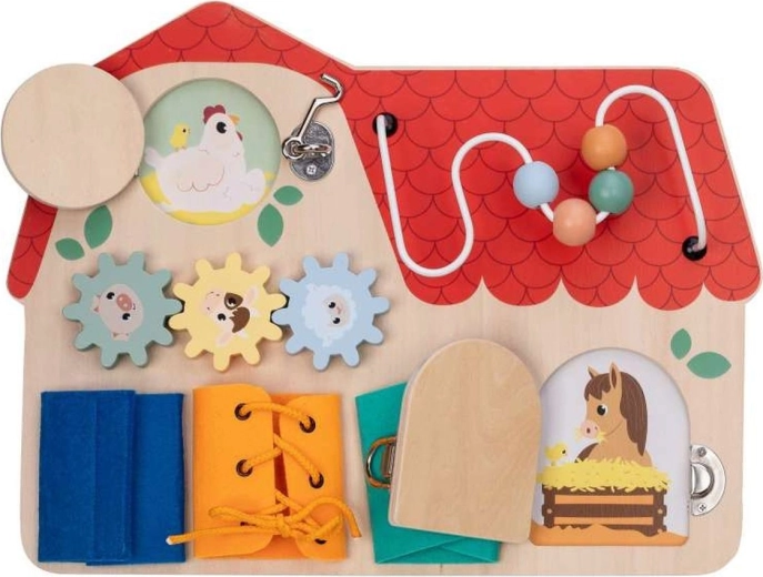 Buntes Holzspielzeug