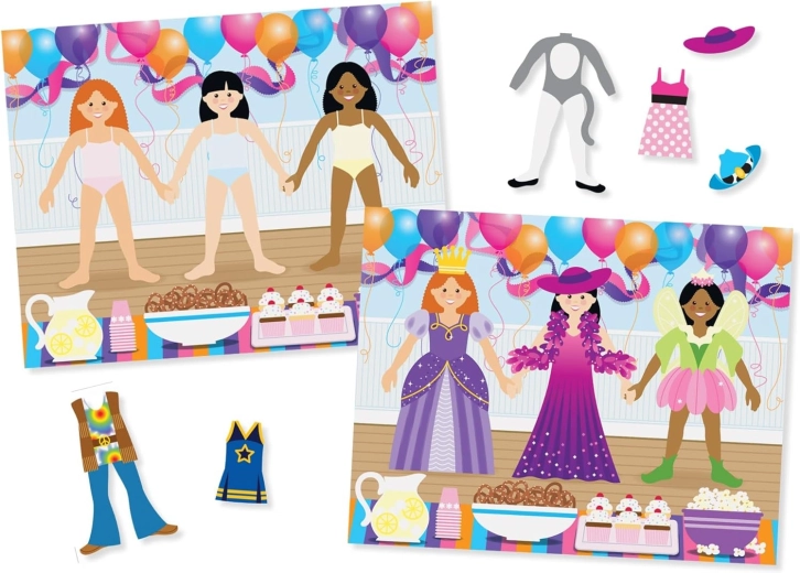 Wiederverwendbares Anzieh-Sticker-Set MELISSA & DOUG