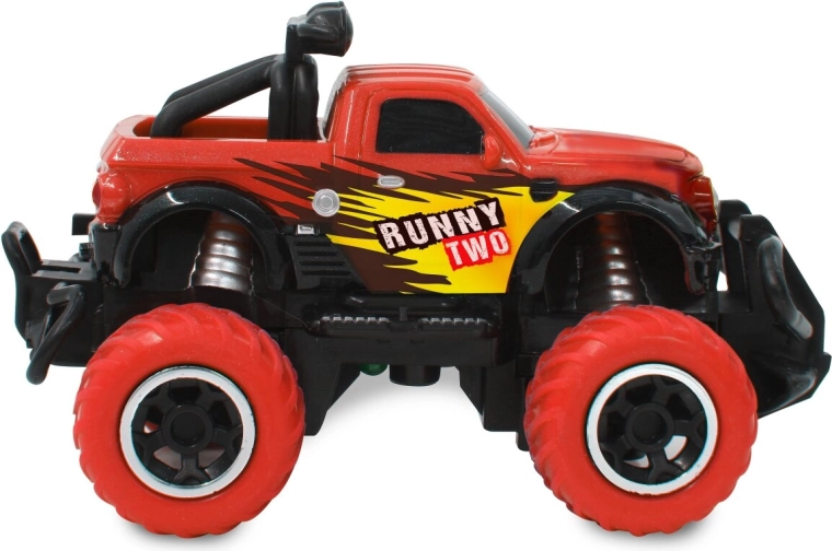 Gummireifen mit Profil und Offroad-Look