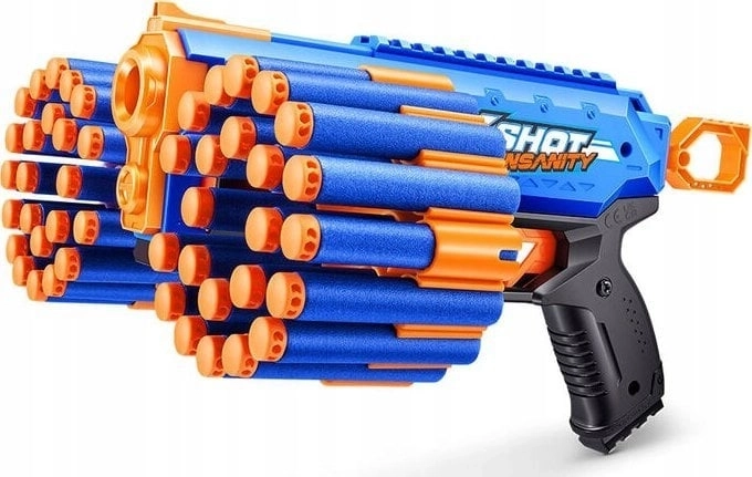 Auffälliges Design und actionreiche Ausführung der X-Shot-Insanity-Serie