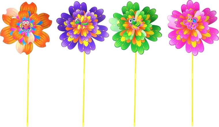 Großer Garten-Windspinner Blume 80 cm (mehrere Varianten)
