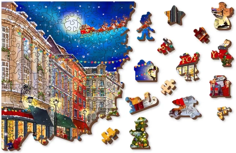 Zauberhaftes Weihnachtsmotiv