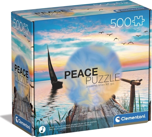 Puzzle 500 Teile Friedenskollektion Friedlicher Wind