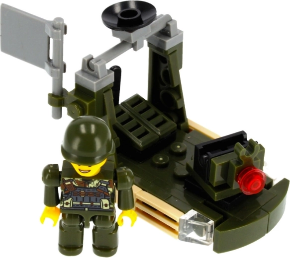 Minifigur und realistische Details