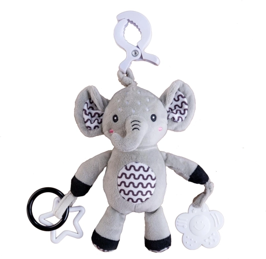 Beißring und Ringe für Tastsinn und Greifen