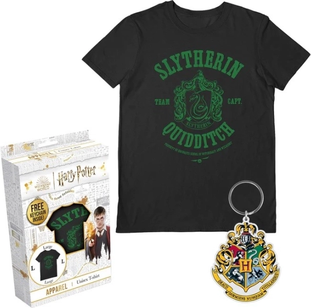 Harry Potter Slytherin T-Shirt im Geschenkbox