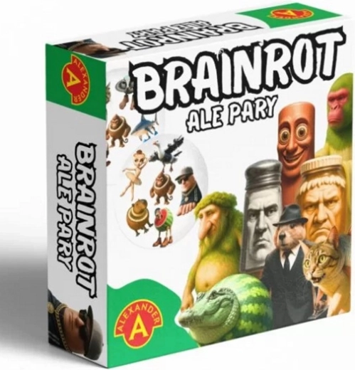 Ale Pary Brainrot – rasantes Aufmerksamkeits-Kartenspiel mit verrückten KI-Charakteren