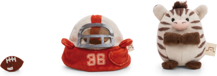 3-in-1-Set: American-Football-Kostüm + Moodi-Ball
