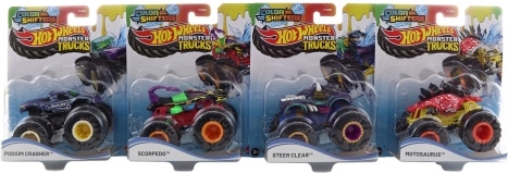 Hot Wheels Monster Trucks Color Shifters – Farbwechsel