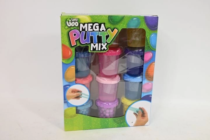 Magische Knetmasse Super Goo - 12 Stück