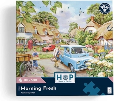 Malerisches Motiv eines ländlichen Morgens