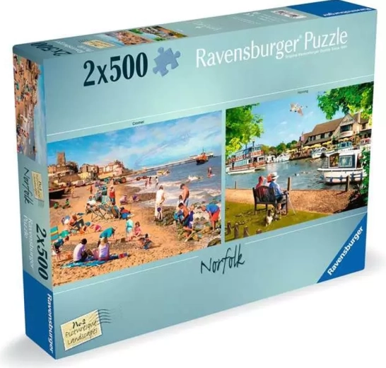 Ravensburger Puzzle Picturesque Landscapes Nr. 2: Norfolk 2×500 Teile