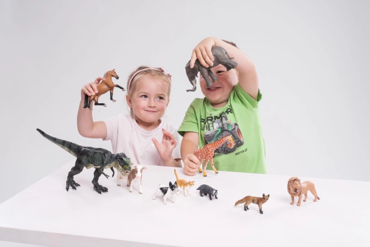 Spielen und Tiere kennenlernen