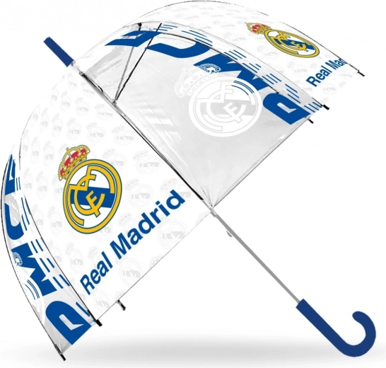 transparenter Kinder-Regenschirm manuell Real Madrid 19″