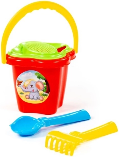 Komplettes Set zum Schaufeln, Harken und Sieben