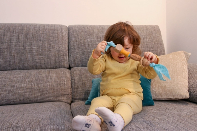 Sensorische Raupe für die Kleinsten MILANIWOOD