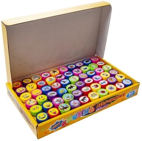 Stempelset für Kinder mit verschiedenen Motiven