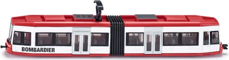 Metallmodell Straßenbahn 1:87 Siku Super zweiteilige BOMBARDIER