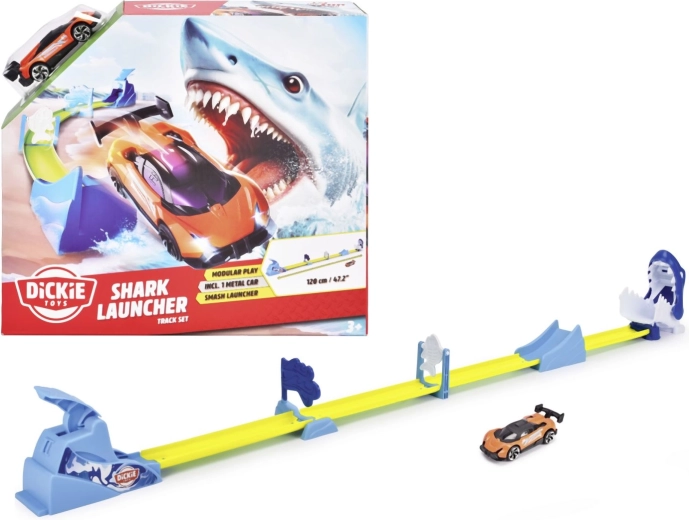 Autorennbahn Shark Launcher 120 cm