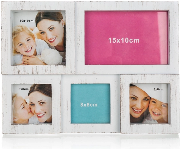 Fotorahmen für 5 Fotos 29,5 × 21,8 cm