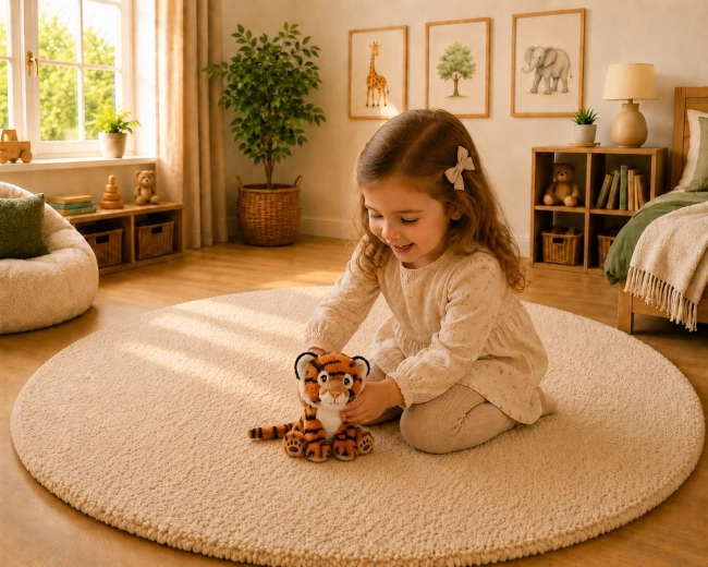 Weicher Tiger zum Kuscheln und Spielen
