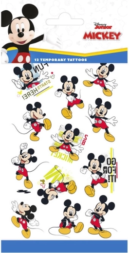 Temporäres Tattoo MICKEY 10 × 20 cm