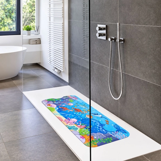 Fröhliches Unterwasserwelt-Motiv